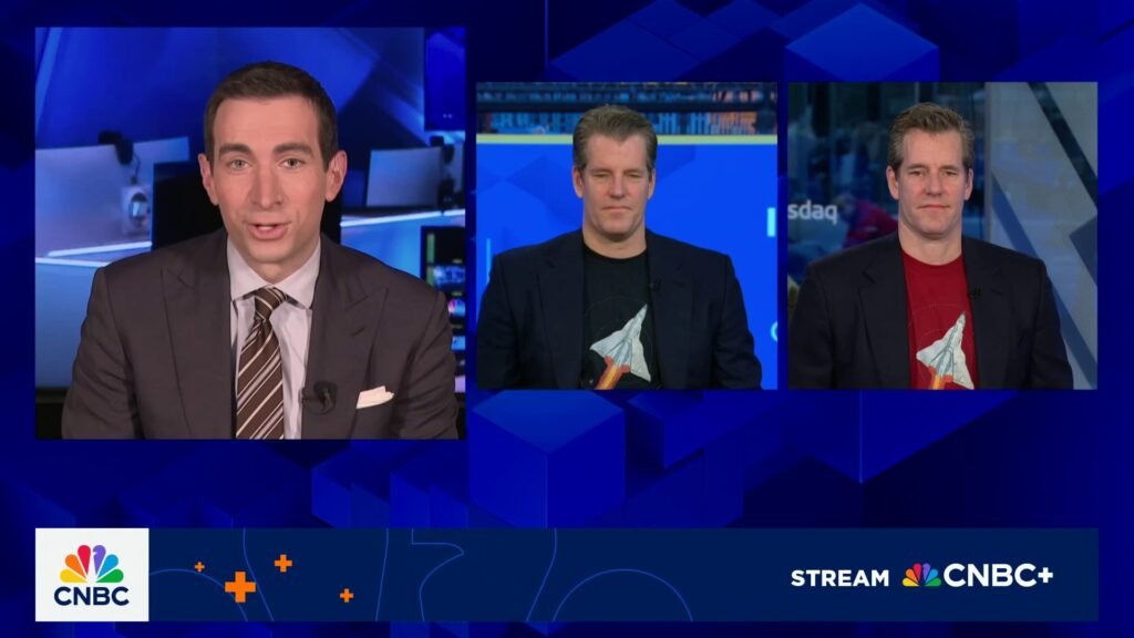 Gemini, the Winklevoss’ crypto exchange, pops more than 14% in Nasdaq debut