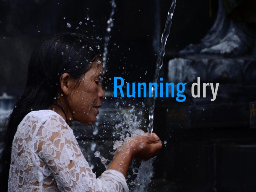 As Bali runs dry, can tourism help replenish its water?